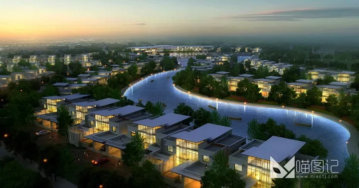 建筑景观PSD效果图129_喵图记