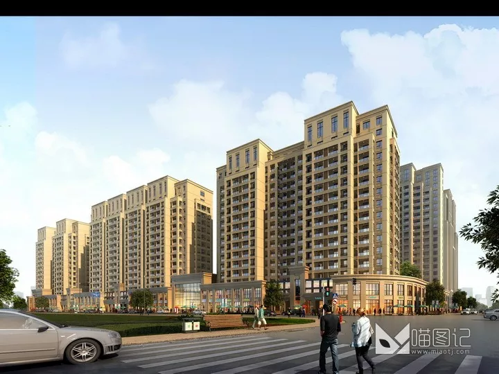 建筑景观PSD效果图259_喵图记
