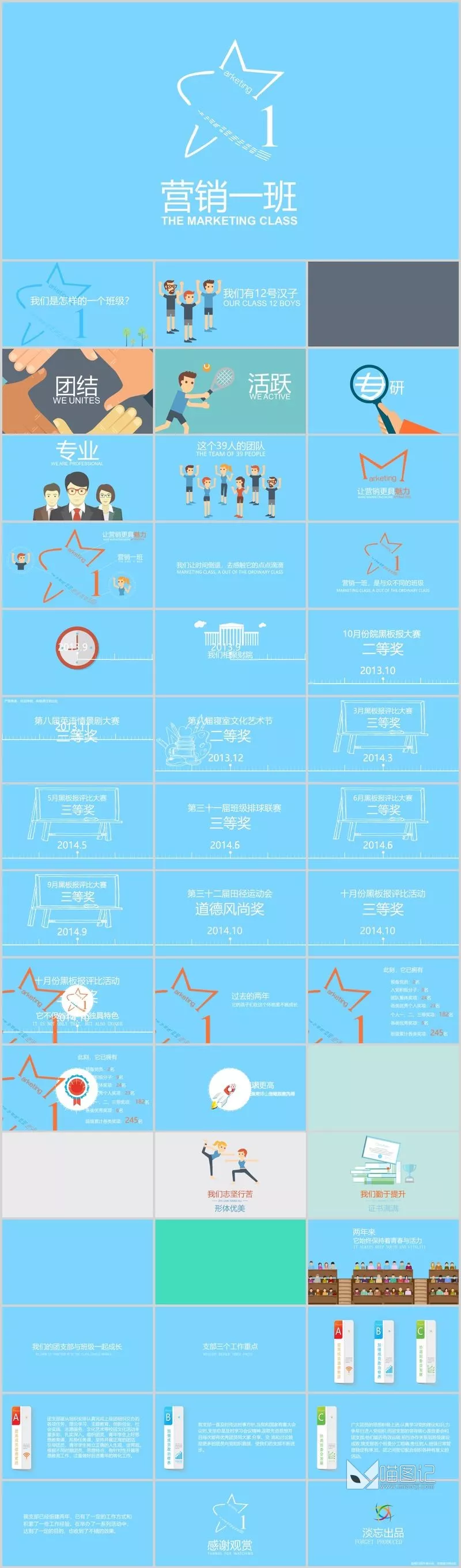 卡通课件x48培训课件_喵图记