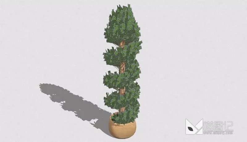 植物盆栽690