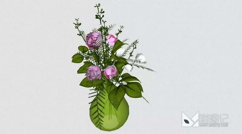 植物盆栽花瓶插花ID:45375_喵图记