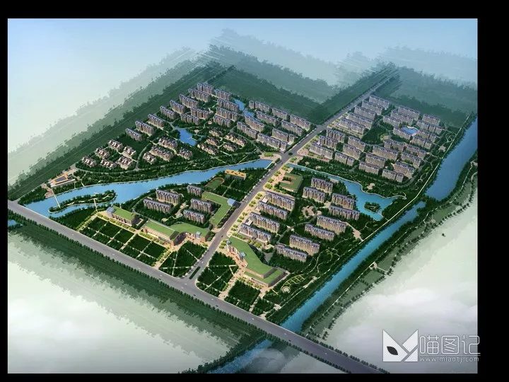 建筑景观PSD效果图233_喵图记