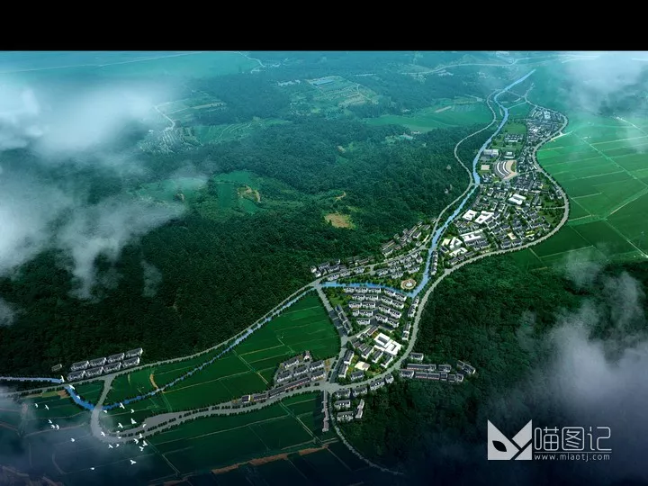 建筑景观PSD效果图174_喵图记