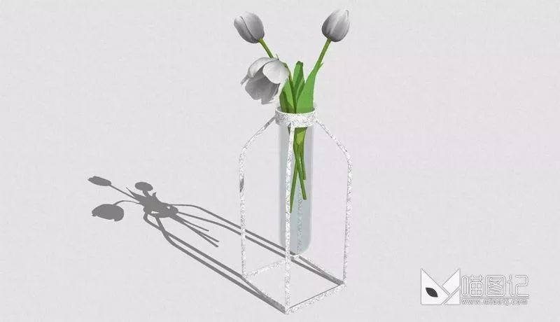 花瓶花艺1088_喵图记