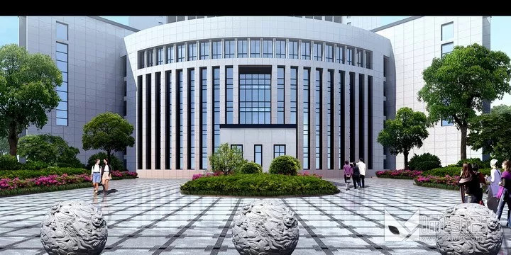 建筑景观PSD效果图171_喵图记