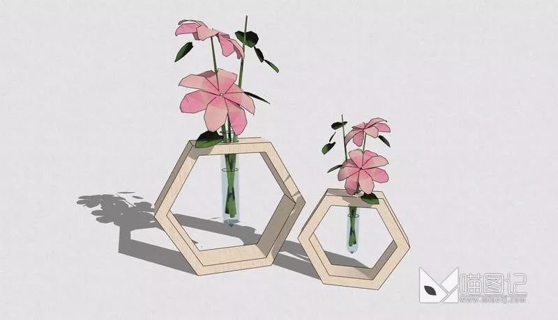 花瓶花艺5172_喵图记