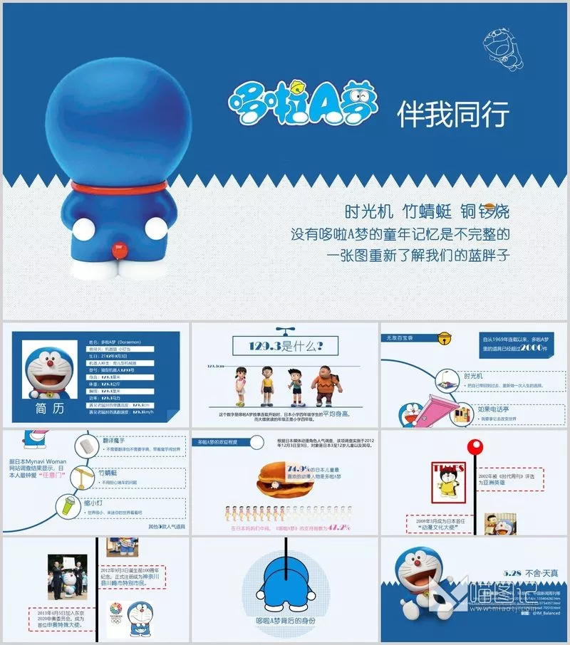 卡通课件x188培训课件_喵图记