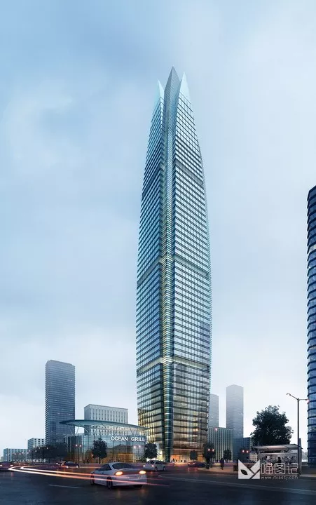 建筑景观PSD效果图22_喵图记