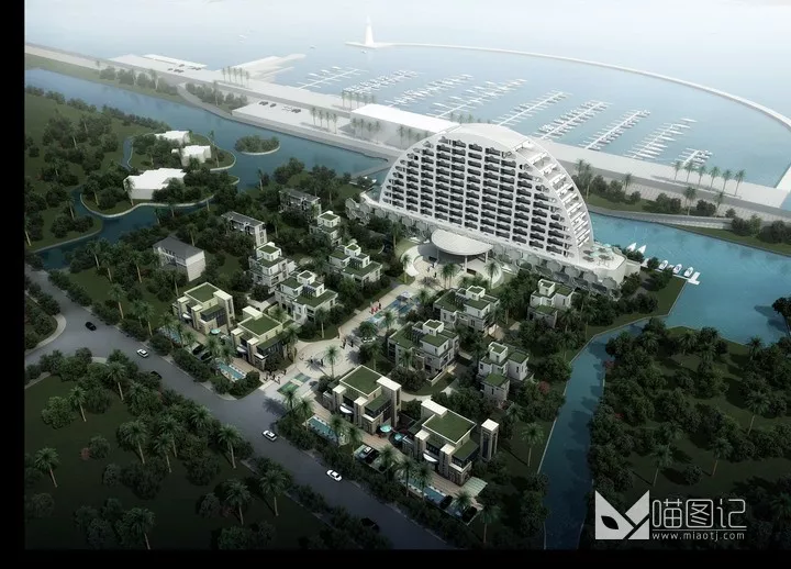 建筑景观PSD效果图299_喵图记