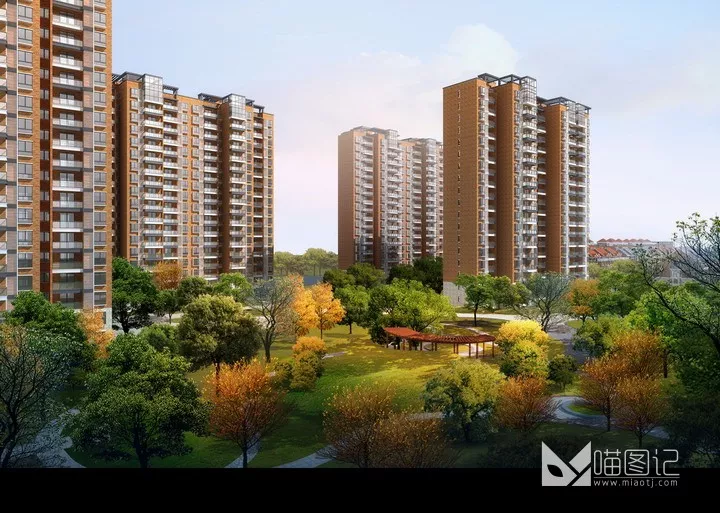 建筑景观PSD效果图160_喵图记