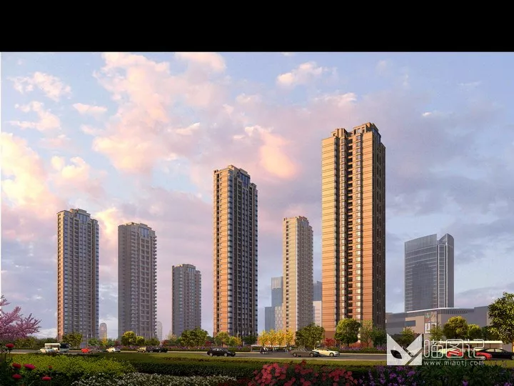 建筑景观PSD效果图295_喵图记