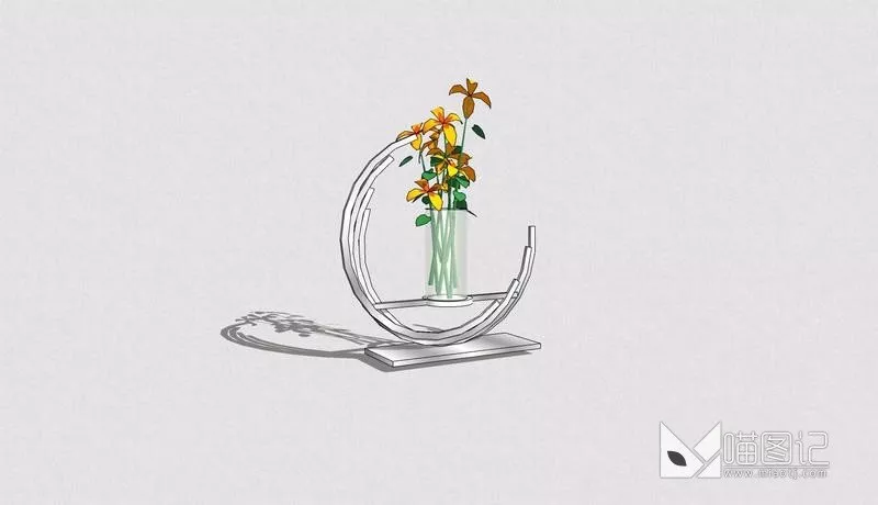 花瓶花艺1198_喵图记