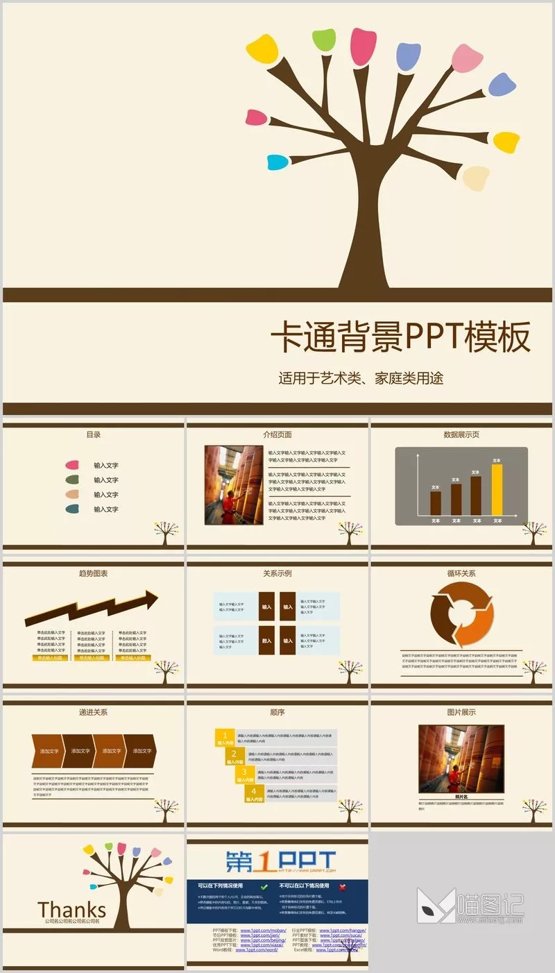 汇报唯美清新5526acd38339e方案汇报_喵图记