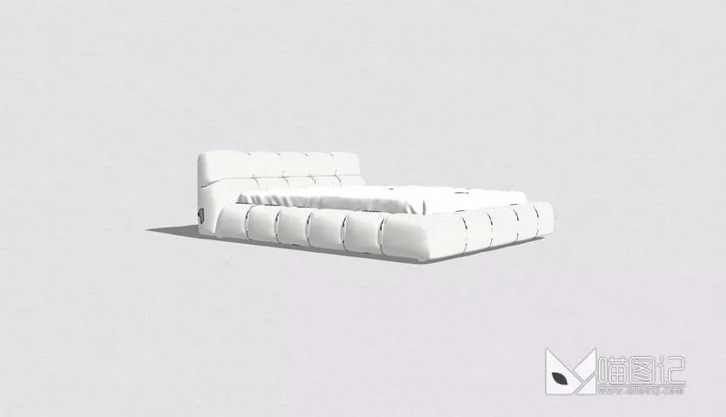 双人床963_喵图记
