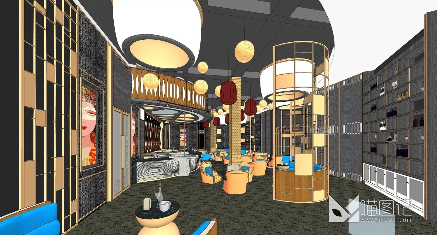 酒吧夜店 (11)#现代#后现代ID:41749_喵图记