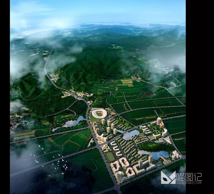 建筑景观PSD效果图137_喵图记