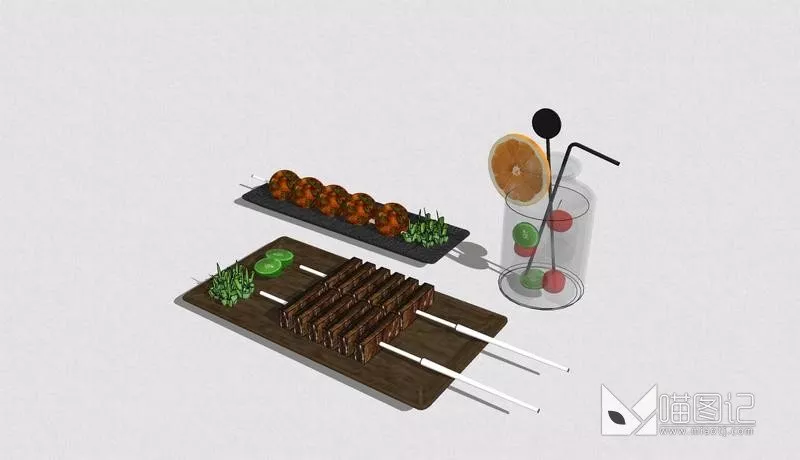 食物餐具2084_喵图记